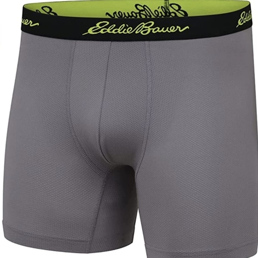 NWT Eddie Bauer 4 Pack Mesh Boxer Briefs Sz Large